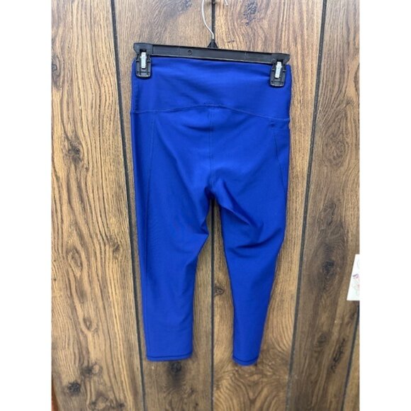 Under Armour Womens HeatGear Blue Compression Leggings Size S - Picture 2 of 3
